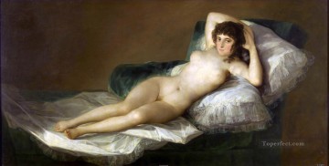 Maja desnuda Francisco de Goya Pinturas al óleo